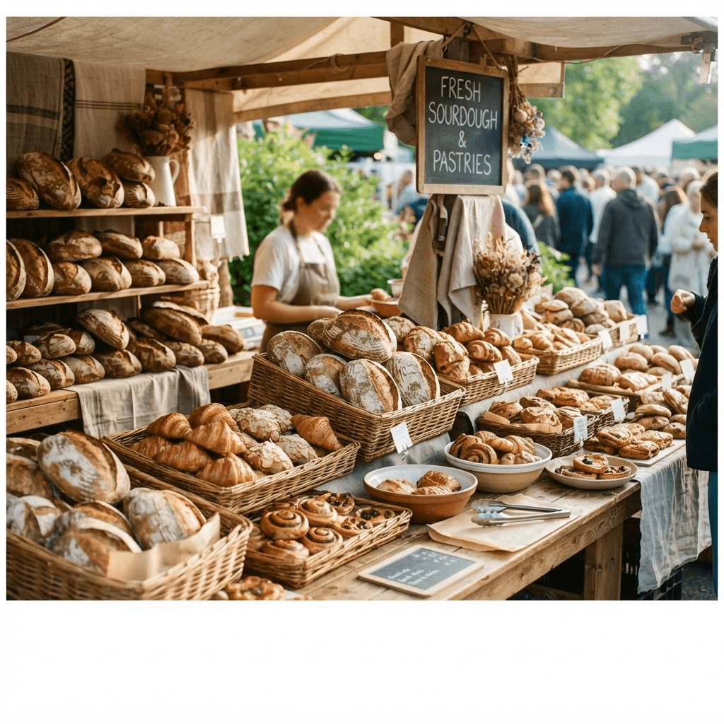 Caffeine & Croissants by jenmartins LLC